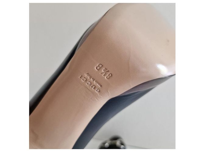 Décolleté Gucci in pelle nera Nero - vista 6