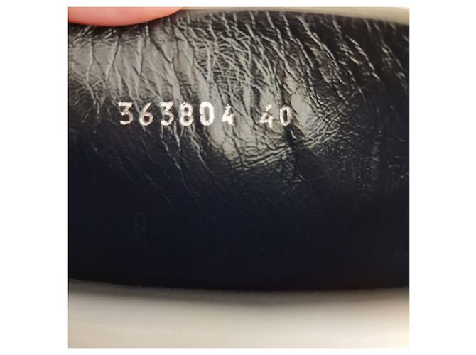 Botines Gucci de piel gris - vista 7