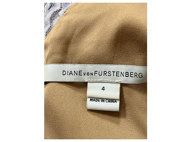 Diane Von Furstenberg DvF - Zarita - Robe en dentelle - Lilas le plus pâle Multicolore - vue 5