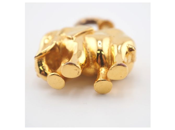 Elefante de Hermès Dorado - vista 3