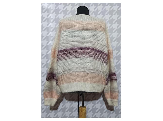 Baum und Pferdgarten Oversize Pullover Mohair Acryl Mehrfarben - Ansicht 2