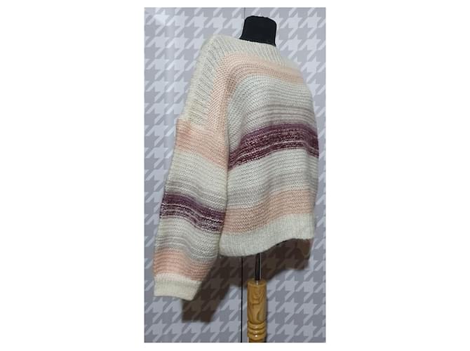 Baum und Pferdgarten Oversize Pullover Mohair Acryl Mehrfarben - Ansicht 3