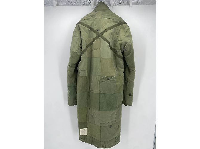 Abrigos Greg Lauren T.International M Algodón Caqui - vista 2