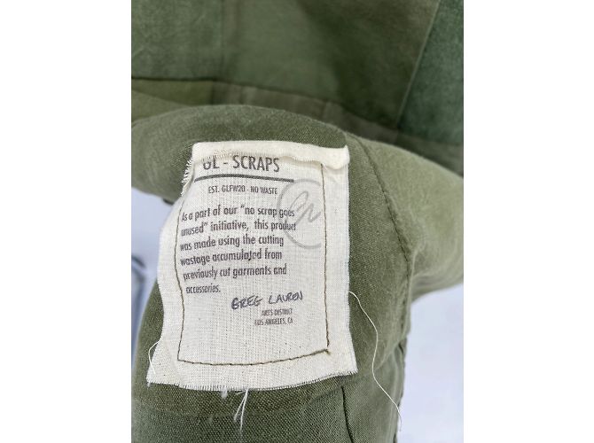 Abrigos Greg Lauren T.International M Algodón Caqui - vista 7
