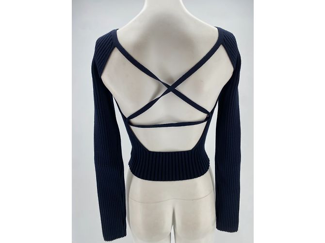 T By Alexander Wang T de Alexander Wang tops T.International S Algodón Azul marino - vista 2