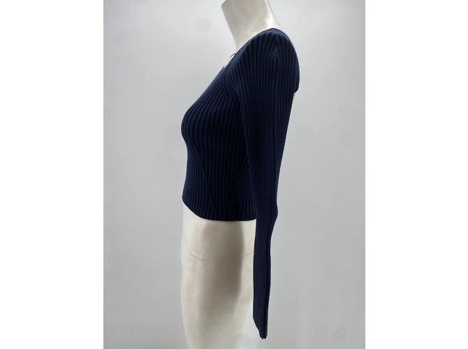 T By Alexander Wang T de Alexander Wang tops T.International S Algodón Azul marino - vista 3