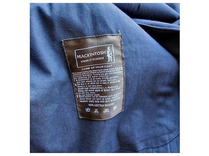 Gabardina de algodón azul Carolina Herrera - vista 4
