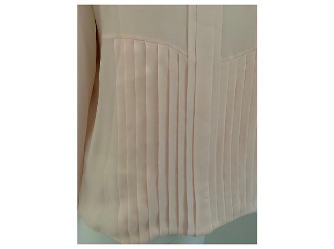 Top Chanel de seda rosa - vista 10
