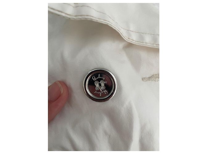 Burberry Trenchcoat Weiß - Ansicht 5
