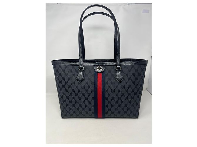 BORSA SHOPPING GUCCI X BALENCIAGA Nero - vista 10