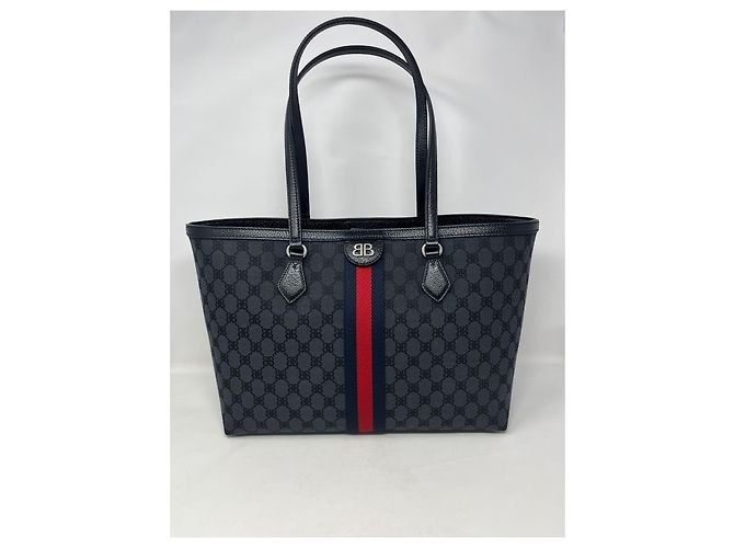 BORSA SHOPPING GUCCI X BALENCIAGA Nero - vista 2