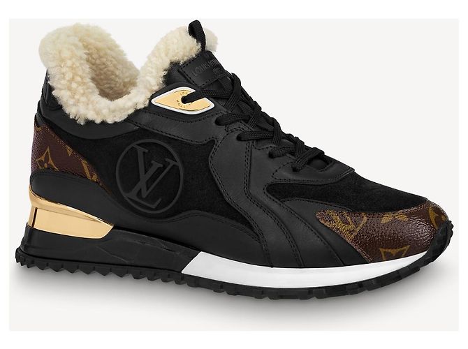 Louis Vuitton Run Away Sneaker Schwarz - Ansicht 2