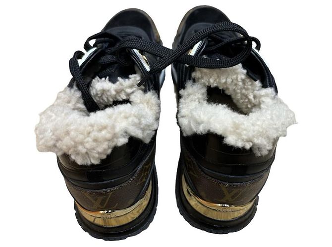 Louis Vuitton Run Away Sneaker Schwarz - Ansicht 3