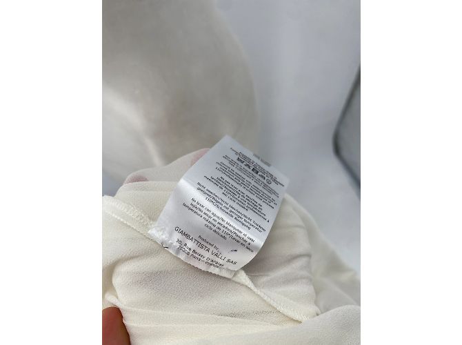 Giambattista Valli Kleider T.FR 38 Polyester Weiß - Ansicht 5