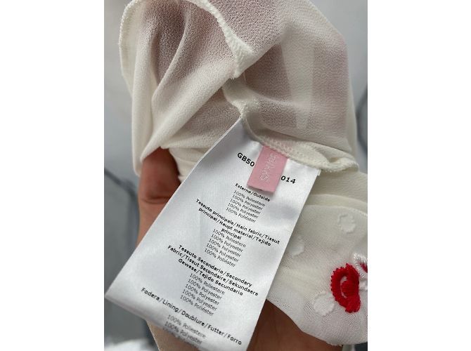 Giambattista Valli Kleider T.FR 38 Polyester Weiß - Ansicht 6