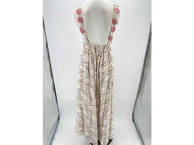 Giambattista Valli Giamba Kleid T.International M Baumwolle Weiß - Ansicht 2