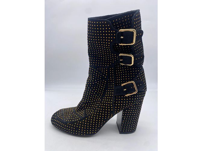 Botas Laurence Dacade T.EU 39 Ante Negro - vista 2