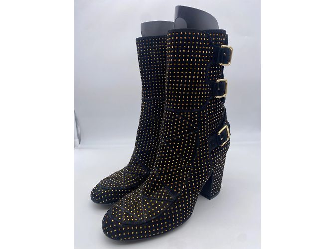 Botas Laurence Dacade T.EU 39 Ante Negro - vista 3
