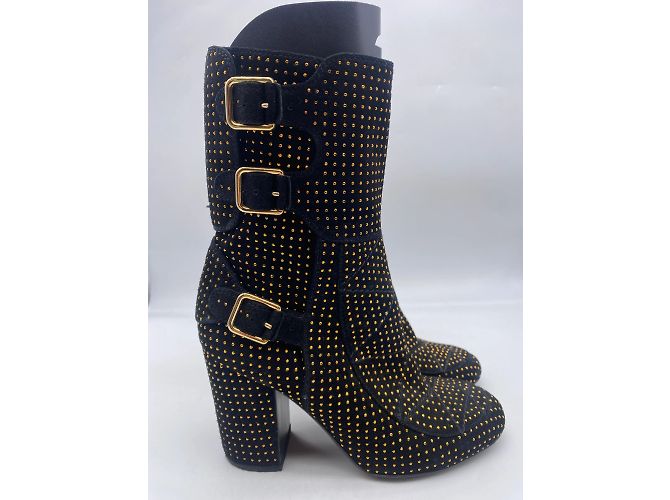 Botas Laurence Dacade T.EU 39 Ante Negro - vista 5