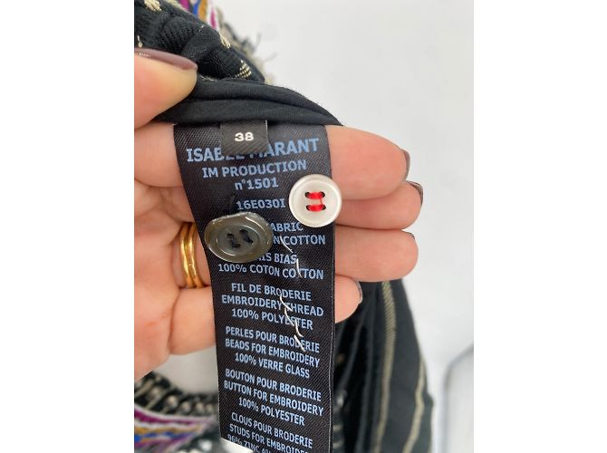 ISABEL MARANT Saias T.fr 38 Algodão - vista 4