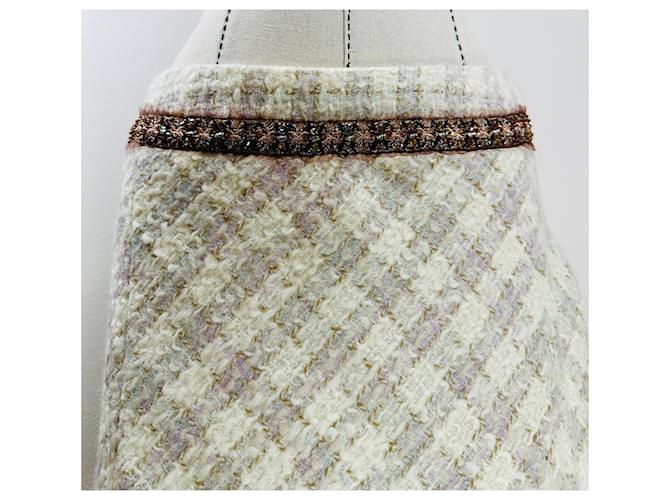 Falda de tweed Max Mara Multicolor - vista 2