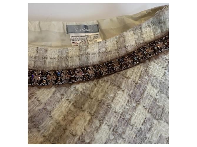 Falda de tweed Max Mara Multicolor - vista 6