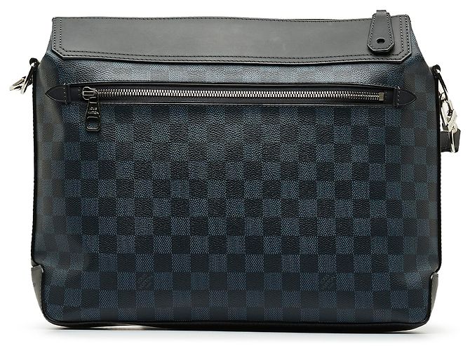 Louis Vuitton Borsa a tracolla Greenwich Blu Damier Cobalto Blu navy - vista 3