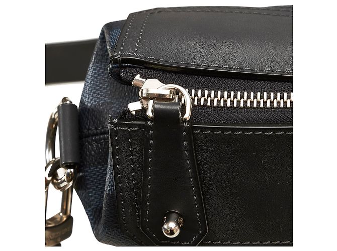 Louis Vuitton Borsa a tracolla Greenwich Blu Damier Cobalto Blu navy - vista 8