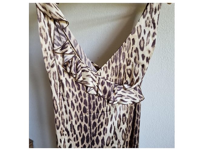 Vestido de seda Blumarine - vista 3