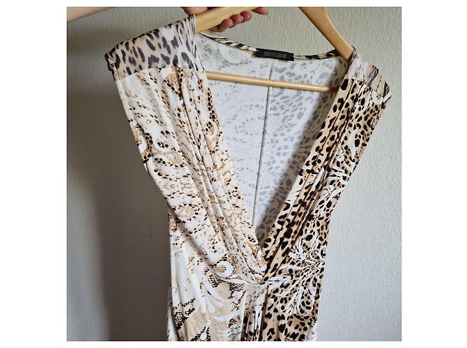 Vestido de seda Blumarine - vista 5