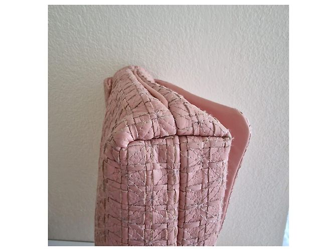 Pochette Dolce & Gabbana in pelle rosa - vista 7