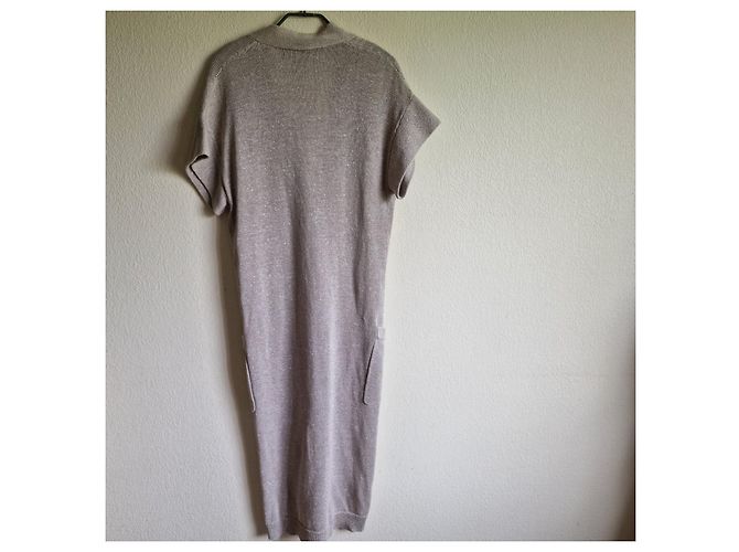 Brunello Cucinelli Cardigan Grau aus Baumwolle - Ansicht 2