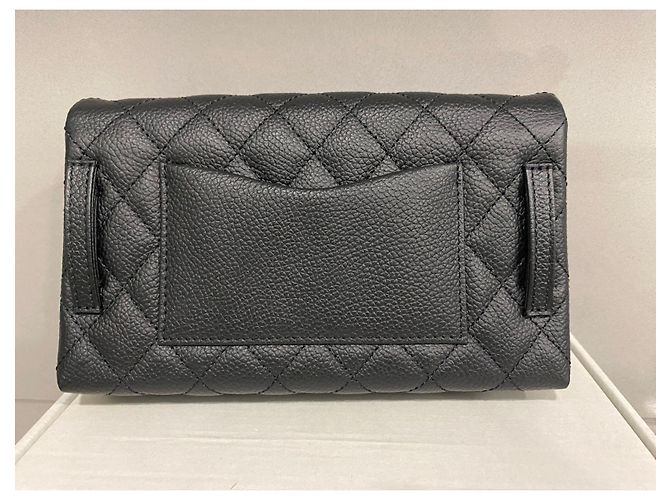 Chanel Versão bolsa de cintura 2.55 Preto - vista 3
