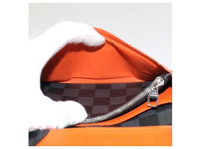 LOUIS VUITTON Damier Graphite Brazza Portefeuille Bifold N63306 LV Auth bs8083 - vista 10