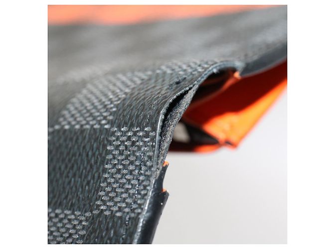 LOUIS VUITTON Damier Graphite Brazza Portefeuille Bifold N63306 LV Auth bs8083 - vista 8