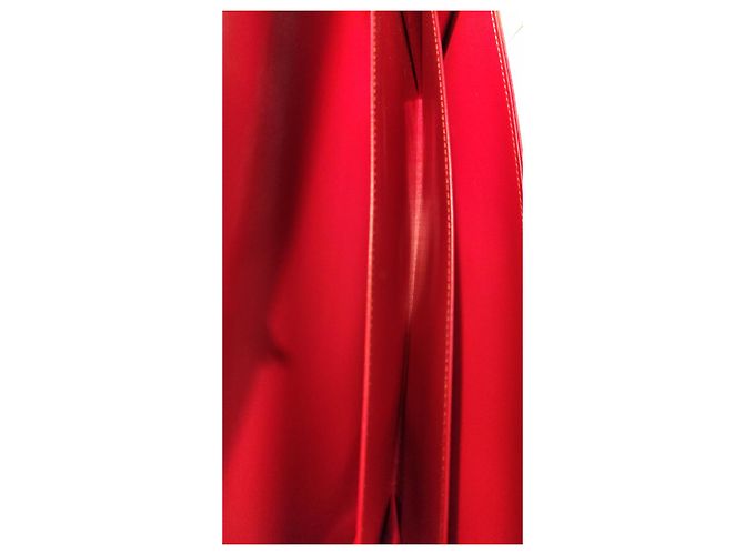 Pochette Louis Vuitton Mycenes Rossa in Vernice Rosso - vista 10