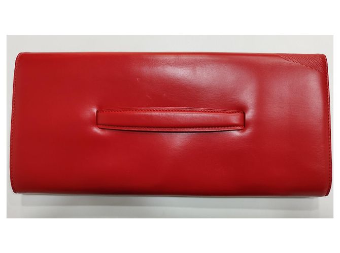 Pochette Louis Vuitton Mycenes Rossa in Vernice Rosso - vista 4