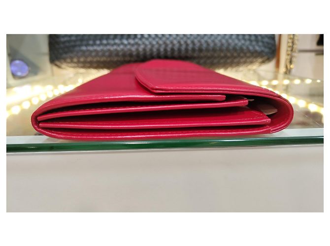 Pochette Louis Vuitton Mycenes Rossa in Vernice Rosso - vista 6