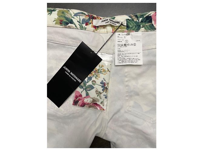 Jeans Junya Watanabe in cotone multicolore - vista 4