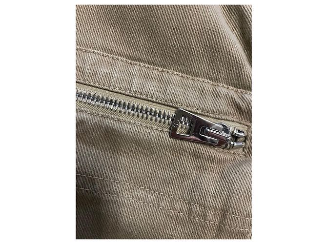 Pantalones cargo Dior marrón beige algodón Castaño - vista 3
