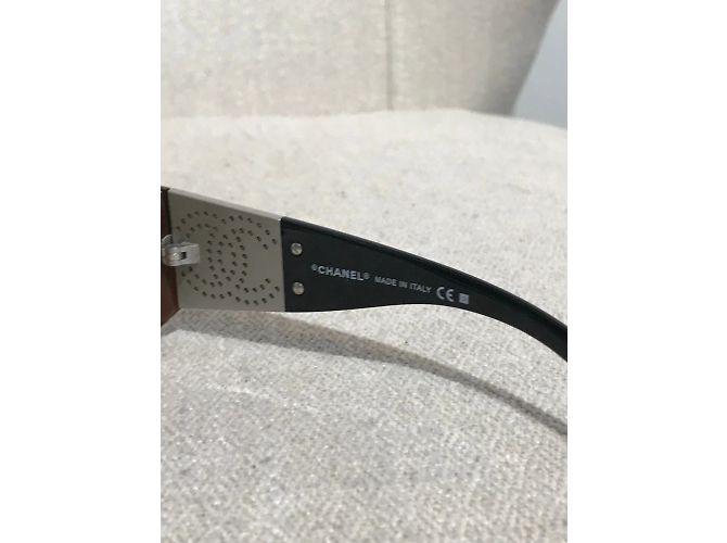 Gafas de sol CHANEL T. Plástico Castaño - vista 6