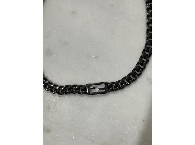 Baguette FENDI Collane T.  metallo - vista 2