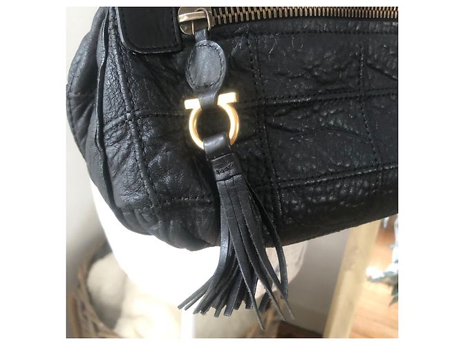 Borsa Salvatore Ferragamo in pelle nera Nero - vista 2