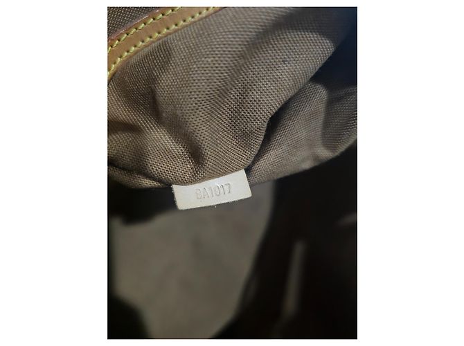 Borsa a mano Louis Vuitton Alma Marrone Beige Pelle - vista 2