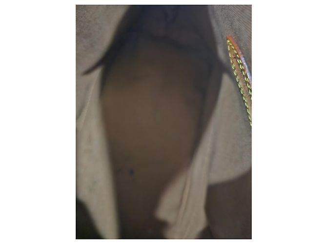 Borsa a mano Louis Vuitton Alma Marrone Beige Pelle - vista 6