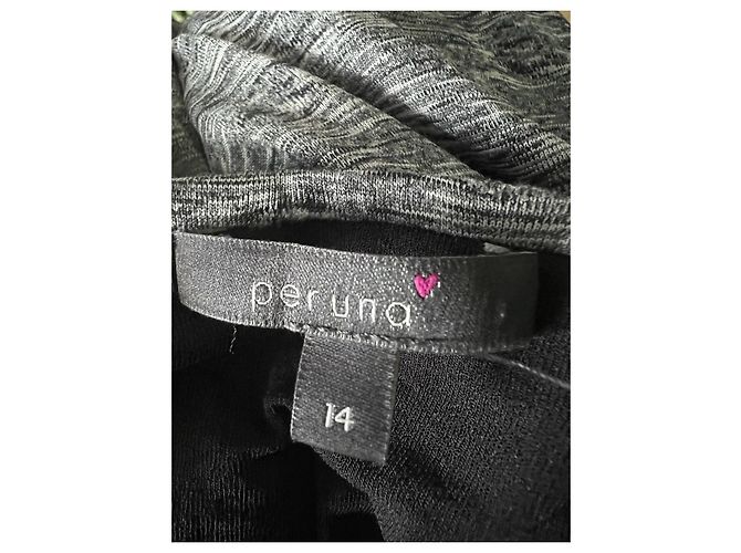 Autre Marque Falda PER UNA de viscosa gris XL - vista 2