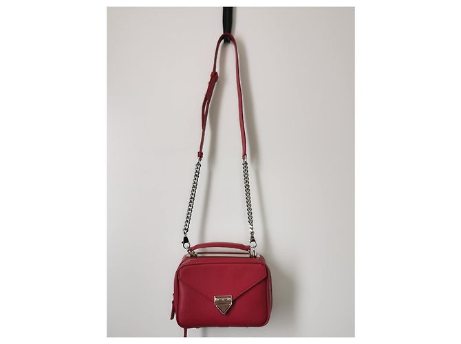 Borsa a mano Barbara in pelle rossa The Kooples Rosso Silver hardware - vista 11