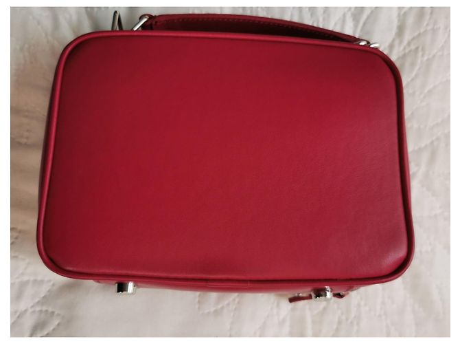 Borsa a mano Barbara in pelle rossa The Kooples Rosso Silver hardware - vista 16