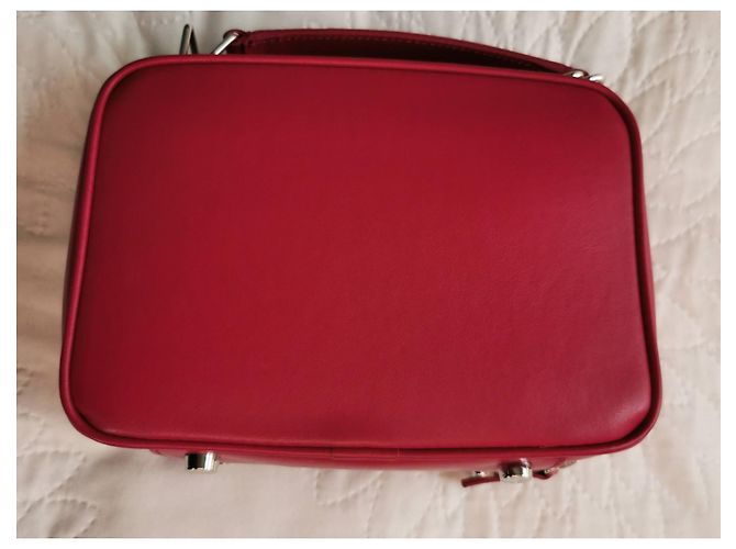 Borsa a mano Barbara in pelle rossa The Kooples Rosso Silver hardware - vista 4