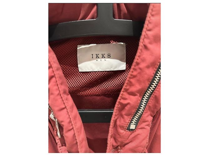 Leichte IKKS-Jacke, Größe XL Bordeaux - Ansicht 2